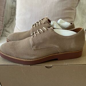 J. Crew Men’s Suede Buck shoes, size 10.5, NWT